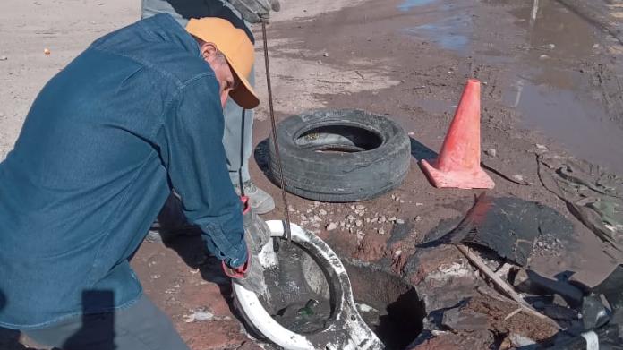 Sacan INODORO dentro de la red sanitaria en Navojoa Sacan INODORO dentro de la red sanitaria en Navojoa