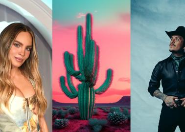 Belinda da un adelanto de su canción "Cactus", la dedica a Christian Nodal