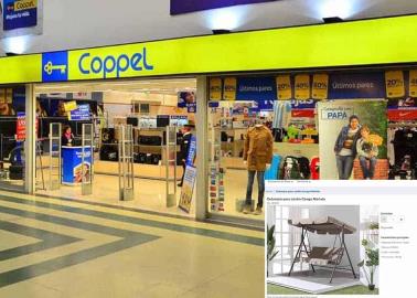 Coppel pone descuento del 12% a elegante y resistente columpio de jard&iacute;n