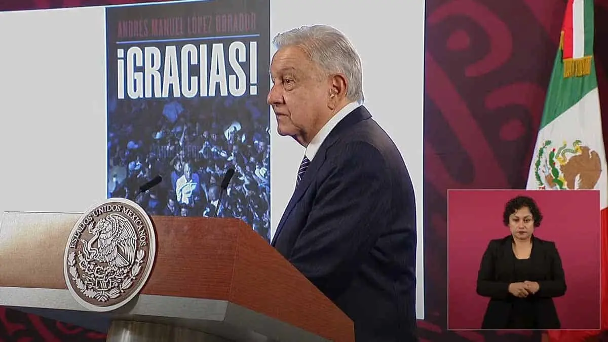 "¡Gracias!", el nuevo libro de AMLO; ¿cuándo sale a la venta?