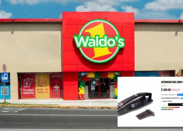 Waldo´s remata aspiradora para carro por menos de 500 pesos