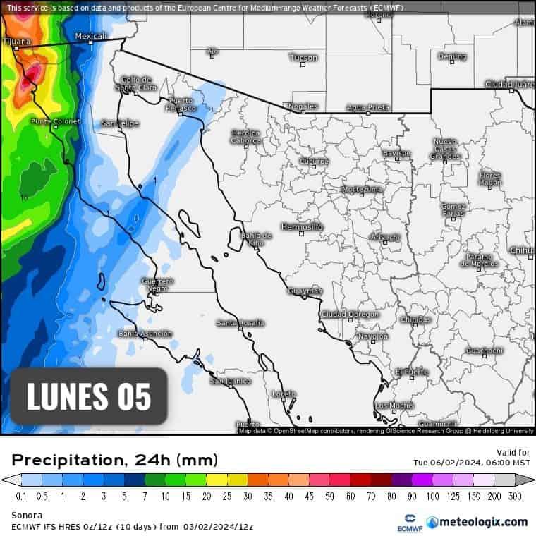 Clima en Sonora: Aproveche el puente pero tome sus precauciones ante la sexta tormenta invernal