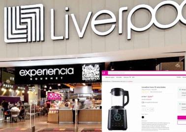 Liverpool pone rebaja de más del 60% a licuadora con 12 funciones