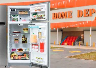 Home Depot ofrece refrigerador Whirlpool con descuento de 6 mil 500 pesos