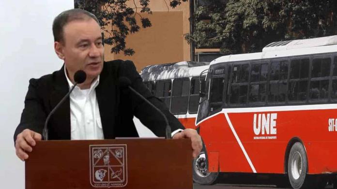 Alfonso Durazo reafirma su postura a los concesionarios del transporte público