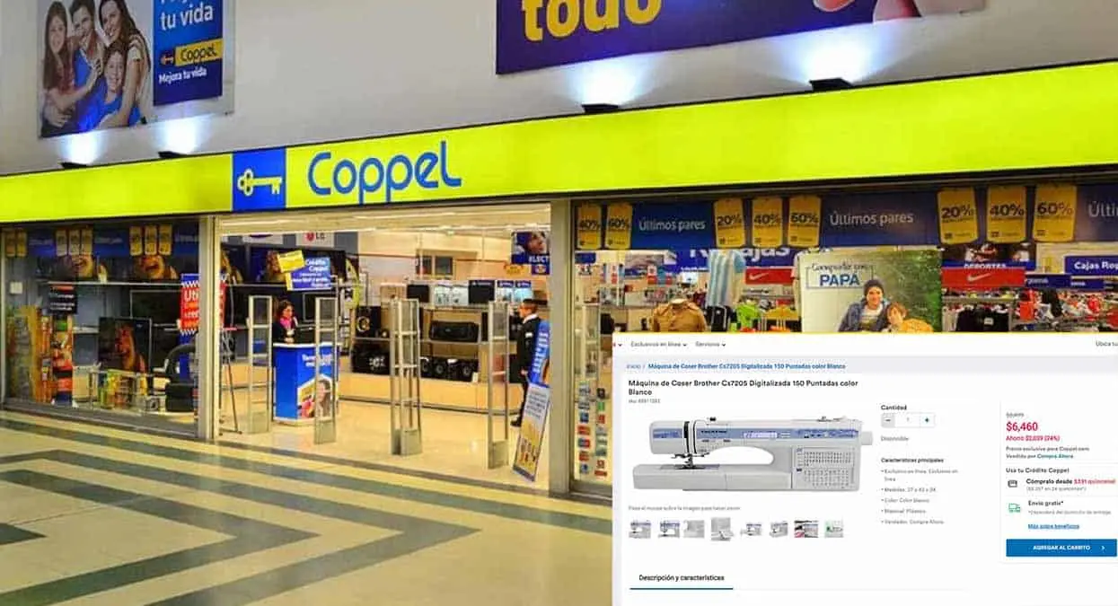 Coppel pone descuento de más de 2 mil pesos a esta máquina de coser digital