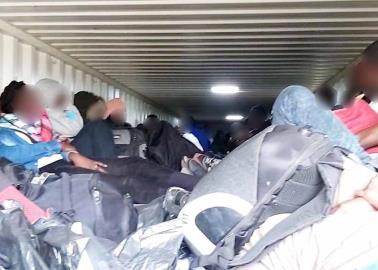 Transportaban 251 migrantes en vagones del tren en Hermosillo