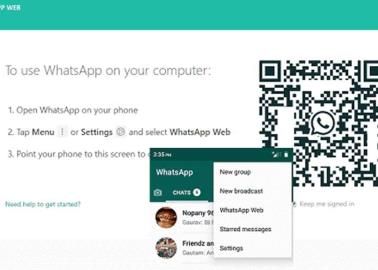 WhatsApp Web: de esta manera también te puedes conectar si tu cámara de celular no sirve