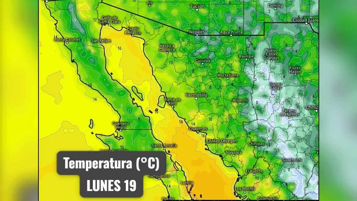 Clima en Sonora: Se aproxima la llegada de dos frentes fríos a la entidad; entérate cuándo