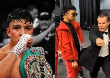 Julio César Chávez aconseja a Jaime Munguía, en caso de que llegue a pelear con Saúl "El Canelo" Álvarez