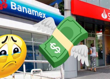 Banamex y Santander cobrarán estas comisiones a sus usuarios, te decimos la razón