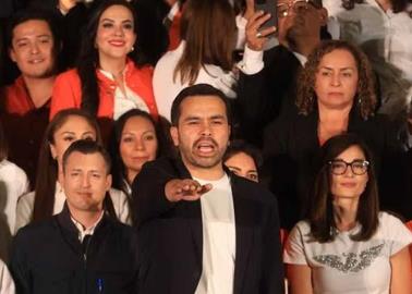 Álvarez Máynez rindió protesta como candidato de MC