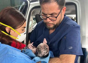 Madre da a luz en patrulla de PESP en Hermosillo