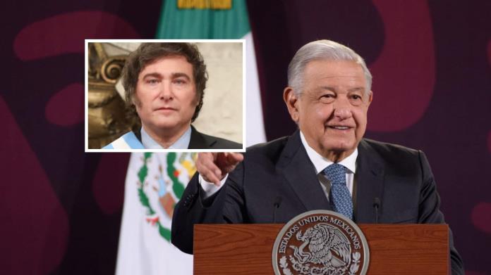 Eso sí que no: AMLO descarta reunirse con Javier Milei si viene a México Eso sí que no: AMLO descarta reunirse con Javier Milei si viene a México