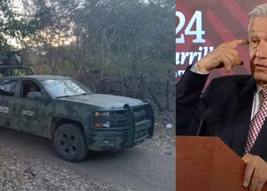 AMLO lamenta el fallecimiento de cuatro militares en Michoacán