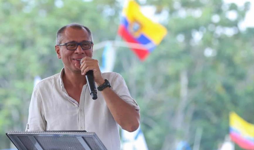 Jorge Glas: Ecuador pide a embajada de México autorizar ingreso para detener a exvicepresidente