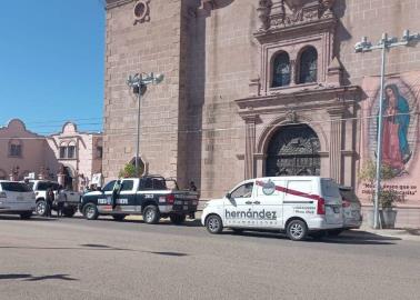 En Navojoa indigente pierde la vida por fuera de la Iglesia del Sagrado Corazón de Jesús