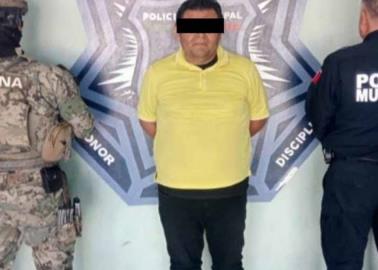 Arrestan a individuo que golpeó a policía