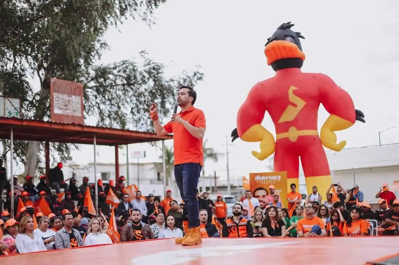MC: Jorge Álvarez Máynez visita el poblado Miguel Alemán; se compromete con jornaleros agrícolas