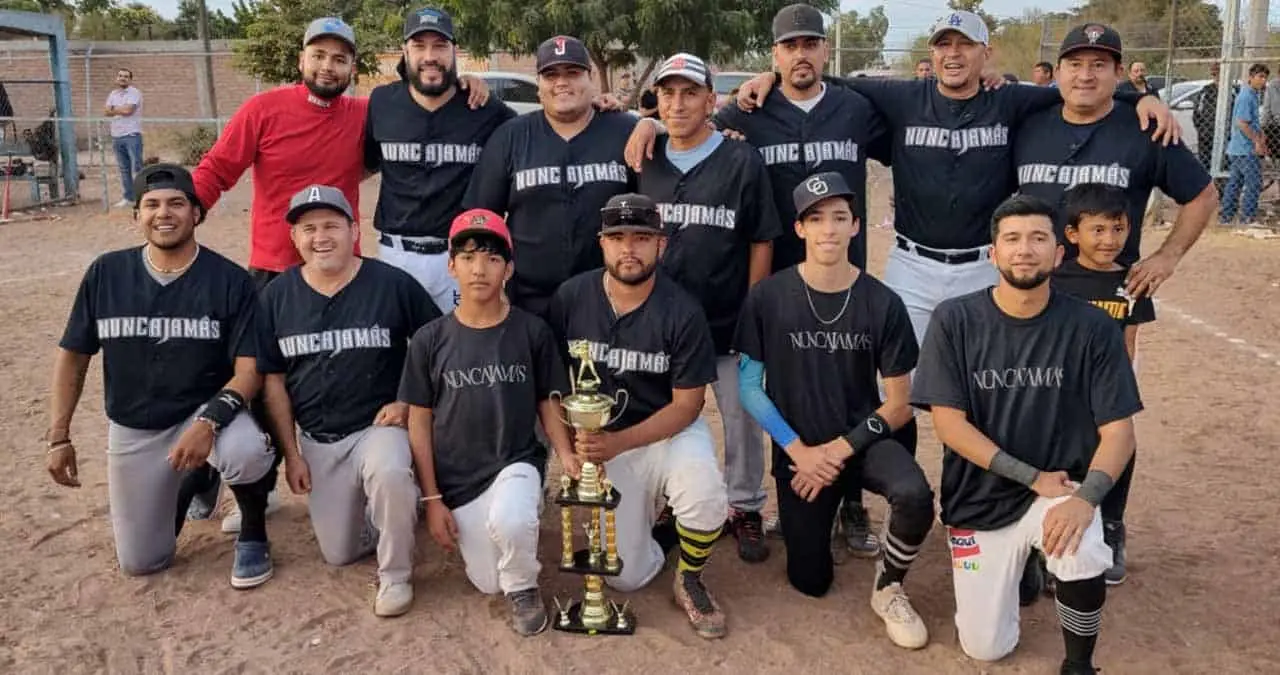 Nunca Jamás campeón de Liga de Beisbol Industrial CTM