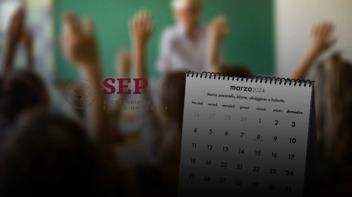 SEP: Cambios en el calendario escolar; se modifican las fechas de vacaciones de Semana Santa para nivel básico