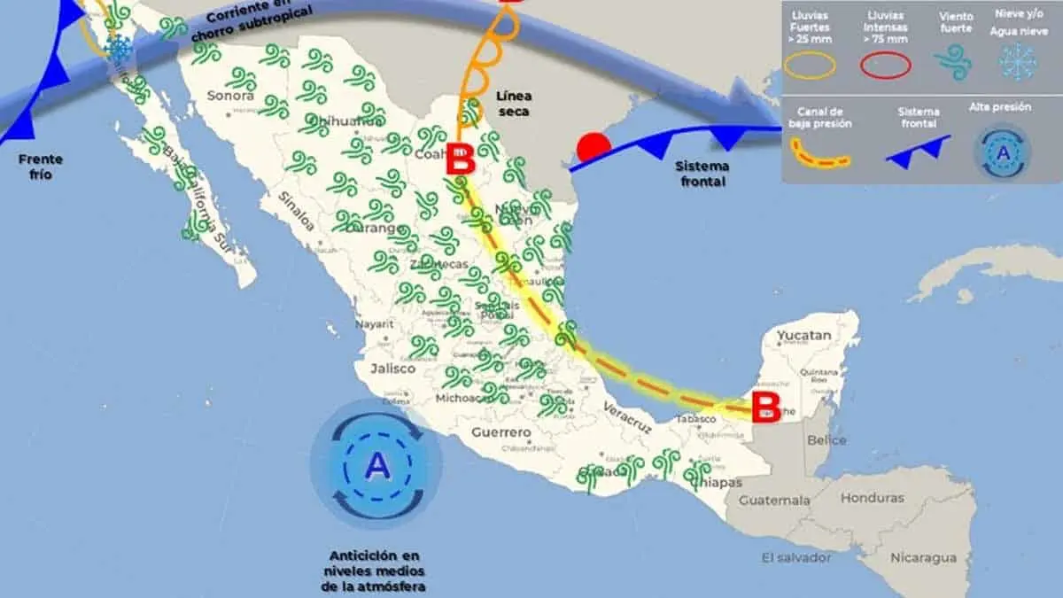 Clima en Sonora: Nuevo frente frío bajará las temperaturas