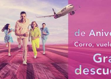 Vete de vacaciones con Volaris; por aniversario pone sus vuelos a mitad de precios