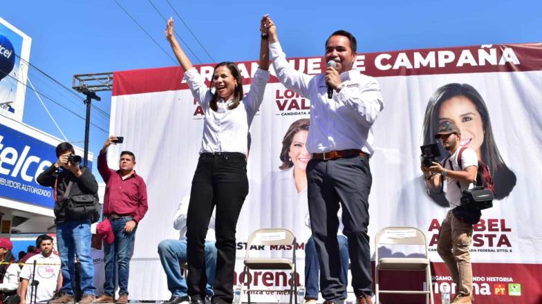 Anabel Acosta inicia campaña por Morena a la diputación federal por el distrito 06 Cajeme