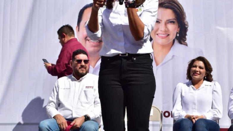 Anabel Acosta inicia campaña por Morena a la diputación federal por el distrito 06 Cajeme