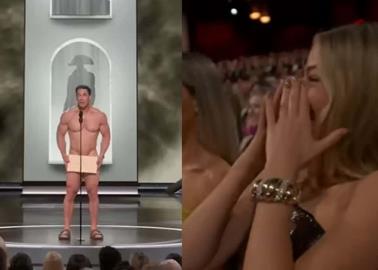 VIDEO | Por este motivo John Cena presentó desnudo el premio Óscar