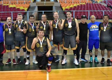 Hay bicampeón en el basquetbol Veterano de Ciudad Obregón