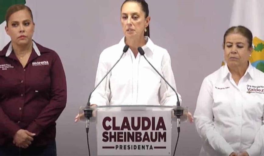 Claudia Sheinbaum pide imparcialidad al INE