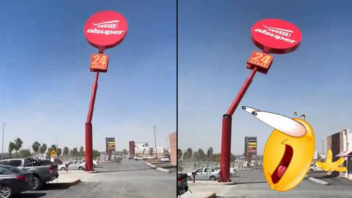 VIDEO | Fuertes vientos derriban espectacular en Coahuila
