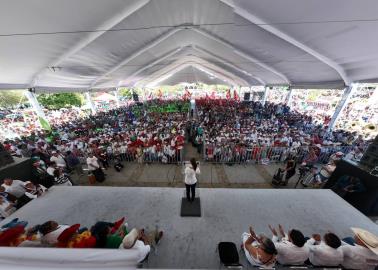Claudia Sheinbaum: El primer punto del Plan C es el reconocimiento a los pueblos originarios como sujetos de derecho