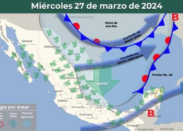 Clima en México para este miércoles 27 de marzo de 2024: seguirá el frío en el noroeste