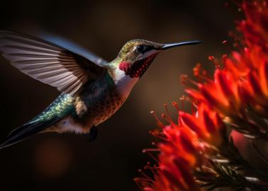 ¿Te imaginas tu jardín como un santuario de colibríes? Con estas flores puedes tenerlo