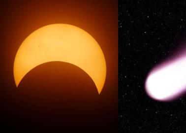 Esta es la HORA EXACTA para ver el "Cometa Diablo" durante el eclipse solar Esta es la HORA EXACTA para ver el "Cometa Diablo" durante el eclipse solar