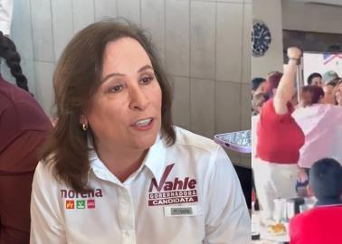 VIDEO | Abuchean a Rocío Nahle en Veracruz previo al inicio de su campaña VIDEO | Abuchean a Rocío Nahle en Veracruz previo al inicio de su campaña