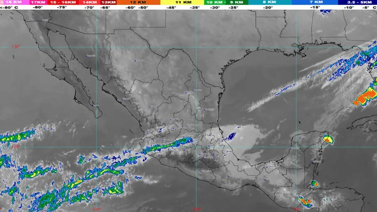 Clima en México para este jueves 4 de abril de 2024