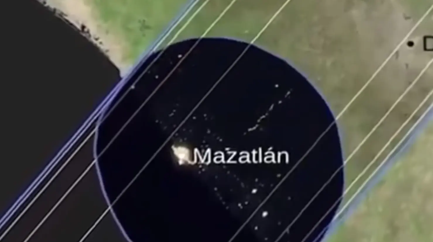 VIDEO | Esta será la trayectoria del umbral del eclipse solar en México este 8 de abril