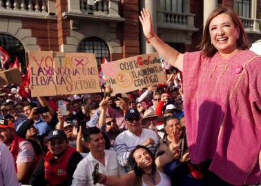 Morena se va y los programas sociales se quedan: Xóchitl Morena se va y los programas sociales se quedan: Xóchitl