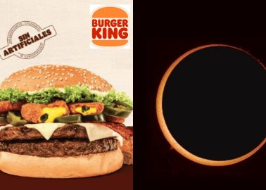 Burger King lanza promoción por el eclipse solar del 8 de abril