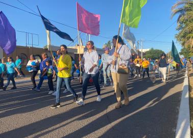 En Navojoa familias marchan por el mes del Autismo y el Día del Síndrome de Down