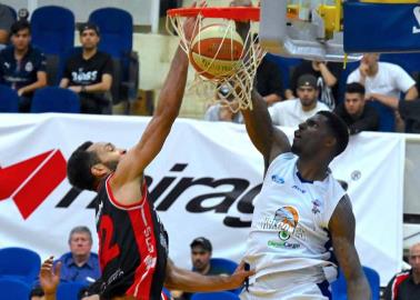 Halcones de Obregón se sacude el dominio de Zonkeys y los vence 87-82