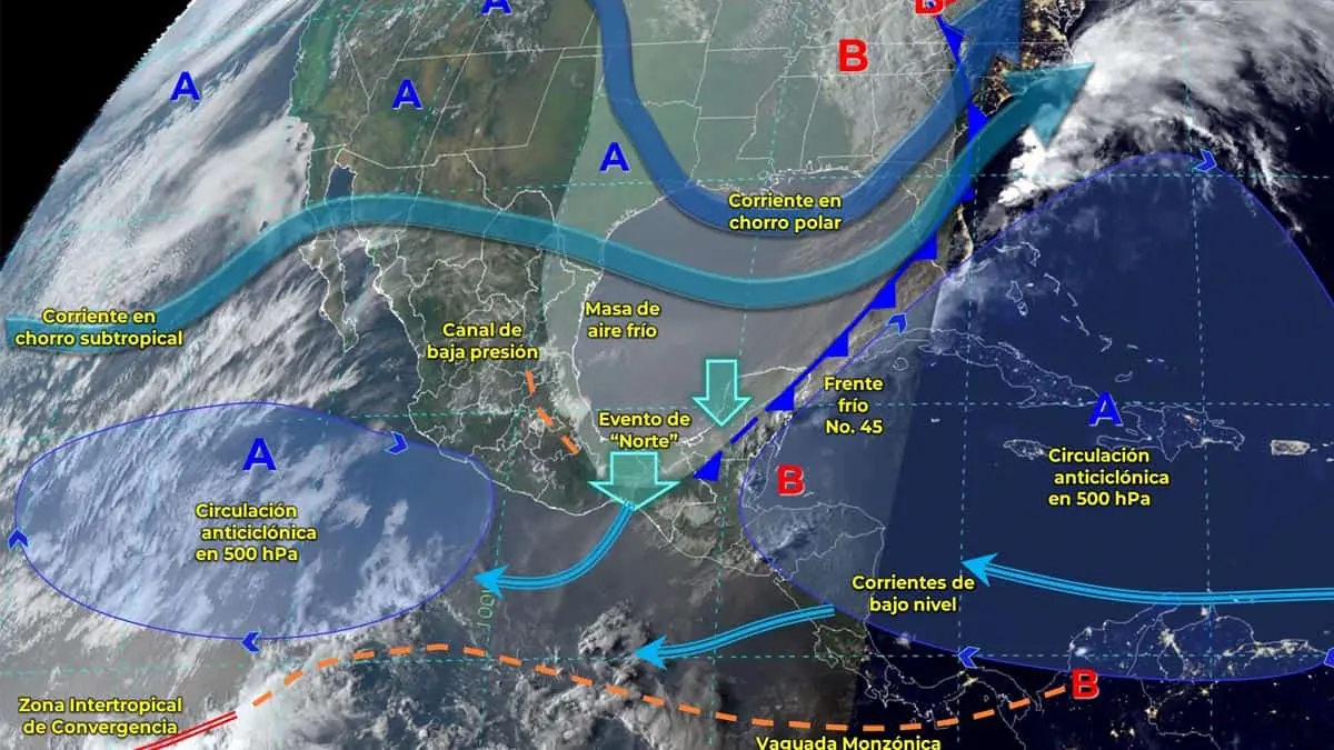 Clima en México para este viernes 12 de abril de 2024