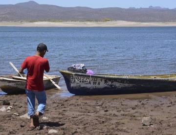 Afecta sequía a pescadores