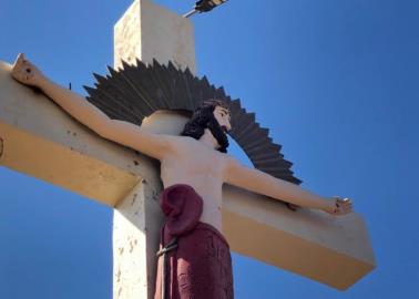 Claman por la lluvia al Señor de Los Milagros en Cajeme