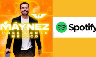 "Presidente Máynez" arrasa en Spotify, una de las canciones más virales en México