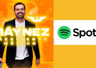 "Presidente Máynez" arrasa en Spotify, una de las canciones más virales en México