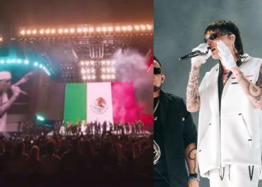 Peso Pluma rinde homenaje a los inmortales mexicanos en Coachella